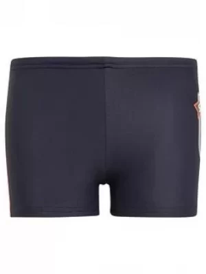 Image of adidas Kids Boys Superhero Brief, Navy, Size 2-3 Years