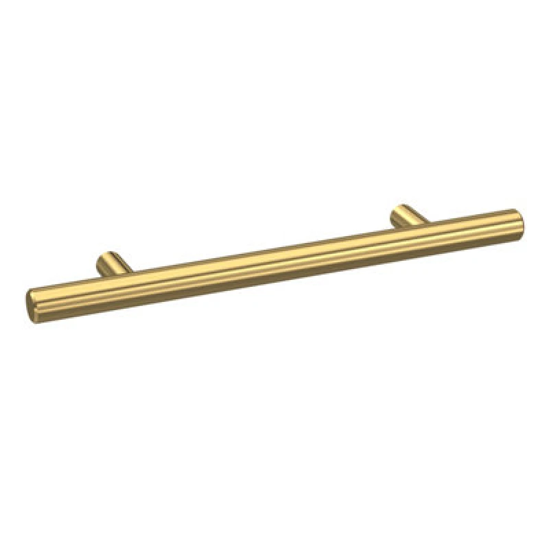Image of Hudson Reed Bar Furniture Handle, Modern Bathroom Furniture Accessories In Brushed Brass Finish, 155mm