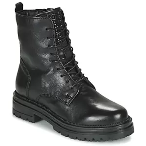 image of Mjus DOBLE LACE womens Mid Boots in Black,4.5,5.5,6,7,8