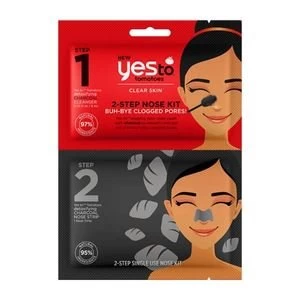 image of Yes To Tomatoes 2-Step Buh- Bye Blackheads Nose Kit