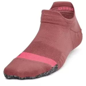 Image of Under Armour Breathe 2 No Show Tab 2pk - Red