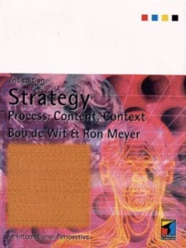 Image of Strategy by Bob De Wit and Ron Meyer and Pursey Heugens Paperback