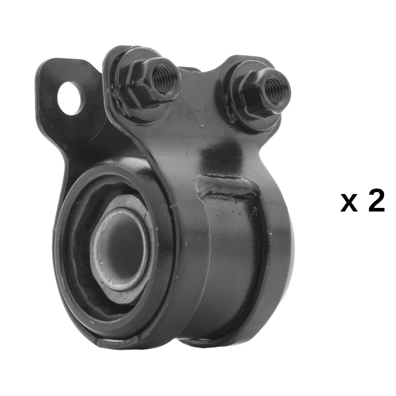 Image of RIDEX PLUS 251T0657P Arm Bushes Front Axle Right, with fastening/mounting material Control Arm-/Trailing Arm Bush (251)
