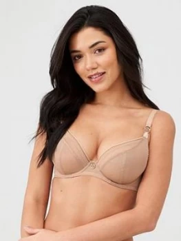 image of Curvy Kate Lifestyle Plunge Bra - Latte