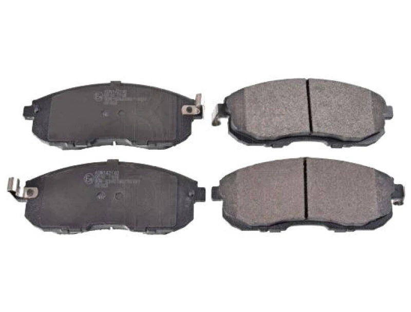 Image of Blue PRINT ADN142140 Brake pad set Front Axle, with acoustic wear warning Brake Pad Set,disc brake (402)