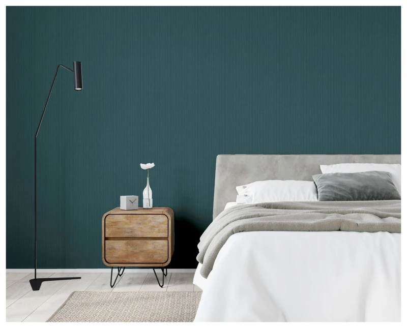 Image of Arthouse Arthouse Silk Cascade Navy Wallpaper