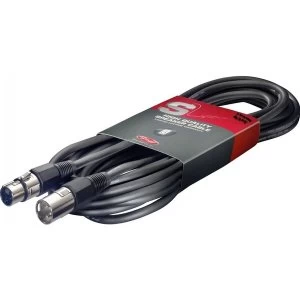 image of Stagg High Quality Microphone Cable XLR-XLR Plug 20M