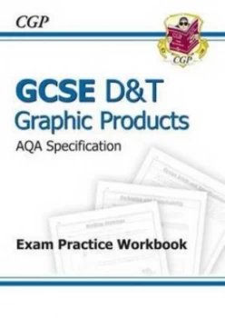 Image of Gcse DnT Graphic Products Aqa Exam Practice Workbook Hardback