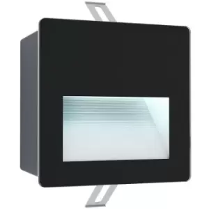 Netlighting Aracena LED Outdoor Recessed Wall Light White, Black IP65 - EG99574