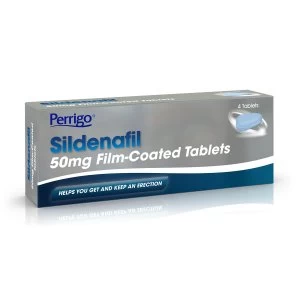 Image of Perrigo Sildenafil 50mg Film-coated Tablet 4's