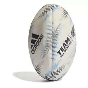 image of adidas All Blacks Rugby Ball - White