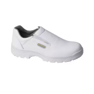 Image of Delta Plus Unisex Hygiene Non Slip Safety Shoe / Workwear (12) (White)
