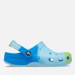 image of Crocs Mens Classic Ombre Rubber Clogs - M8