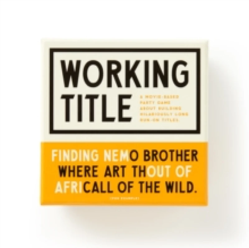 Image of Working Title Game Game