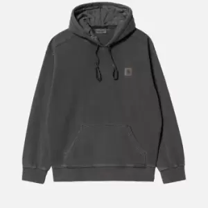 Image of Carhartt Wip Hooded Nelson Sweat, Black, Male, Hoodies, I029963.89GD