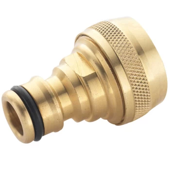 image of Spear and Jackson Brass Male Hose Connector 1/2" / 12.5mm Pack of 1