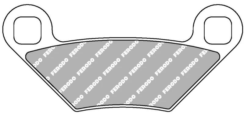 Image of FERODO FDB2276SG Brake pad set Rear Axle Brake Pad Set,disc brake (402)