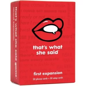 Image of That's What She Said Card Game First Expansion