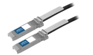 image of AddOn Networks 10GBASE-CU, SFP+, 2m networking cable Black