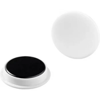 Durable Magnet 475402 (Ø) 37mm Round White 1 Set 475402