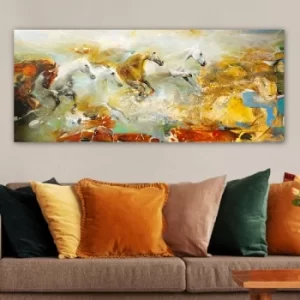 Image of YTY1031399096841_50120 Multicolor Decorative Canvas Painting