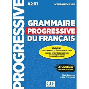 Image of Grammaire progressive du francais - Nouvelle edition Livre intermediaire Mixed media product 2017