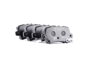 Image of VALEO Brake pad set FIRST 301849 Brake pads,Brake pad set, disc brake HONDA,CIVIC VIII Hatchback (FN, FK)