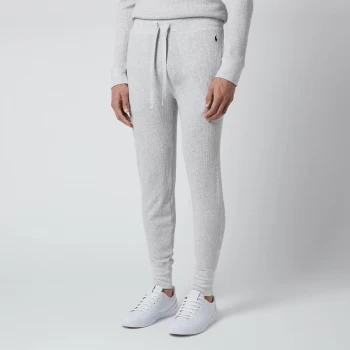 Image of Polo Ralph Lauren Mens 40/01 Waffle Knit Jogger Pants - English Heather - L