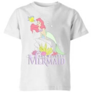 image of Disney Little Mermaid Kids T-Shirt - White - 11-12 Years