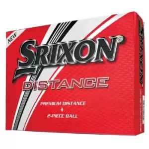 image of Srixon Distance Golf Balls (12 Pack) - White