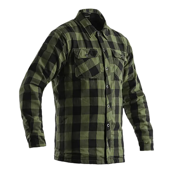 Image of RST Lumberjack CE Textile Shirt Men Green Size 38