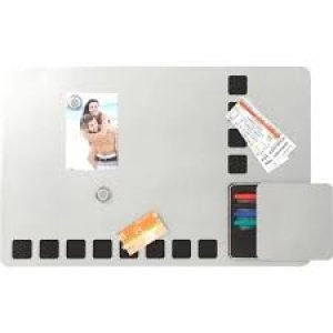 image of Mag Combo Board Silv 610X390Mm