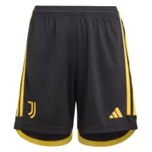 image of 2023-2024 Juventus Home Shorts (Black) - Kids