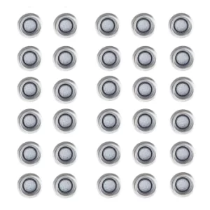 Image of 3m Extension with a Pack of 30 x 40mm White Decking Lights