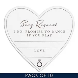 Image of Amore By Juliana Wedding Table Song Request Cards (Pack 10)