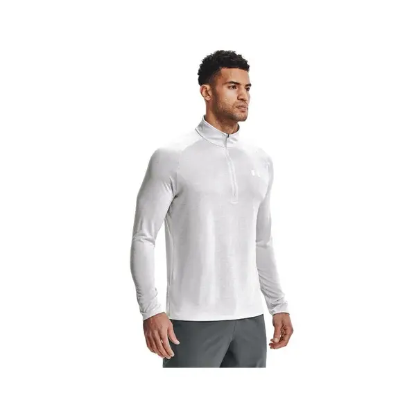 Image of Under Armour Tech 2.0 1/2 Zip Halo Gray/White - 3XL