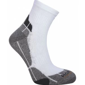 Image of Horizon Pro Sport Quarter Socks UK Size 8 12 White