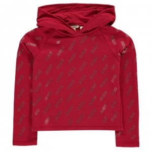 image of Guess Sequin Hoodie - Elec Crim ELCR