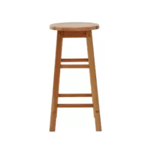 image of Bar Stool in Tropical Hevea Wood