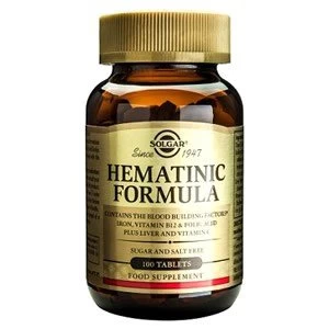 Image of Solgar Hematinic Formula Tablets 100 tablets