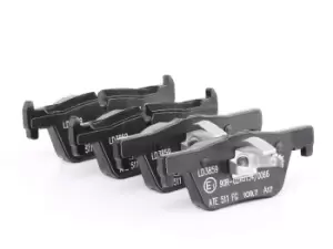 Image of ATE Brake pad set BMW 13.0470-3859.2 34206799809,34206873094,34216850569 34216873093