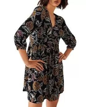 Image of ba & sh Volver Paisley Mini Dress