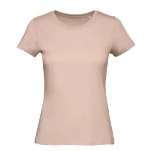 Image of B&C Womens/Ladies Favourite Organic Cotton Crew T-Shirt (XL) (Millennial Pink)