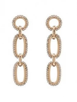 Image of Mood Gold Plated Three Drop Earrings