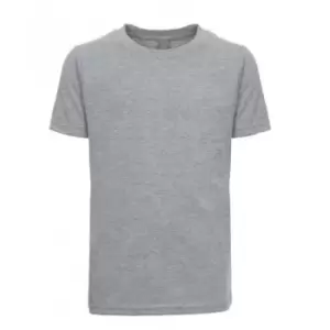 Image of Next Level Childrens/Kids Short-Sleeved T-Shirt (M) (Grey Heather)