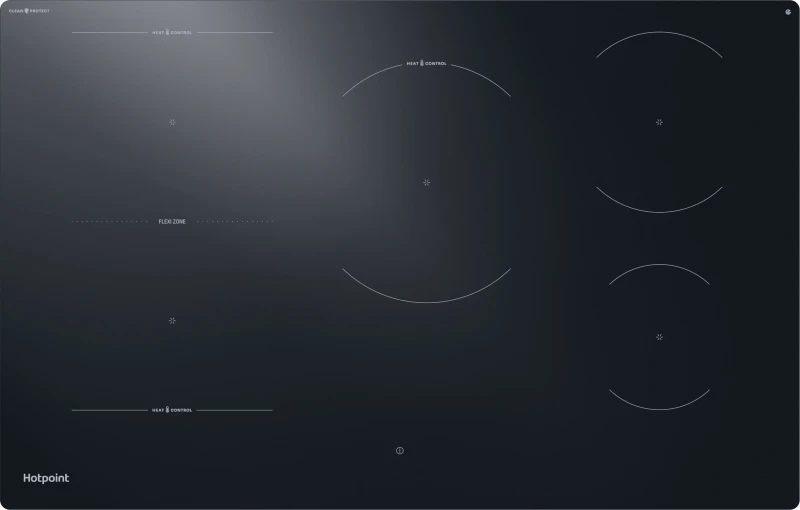 Image of Hotpoint HTX8017DCF2 80cm Induction Hob - Black