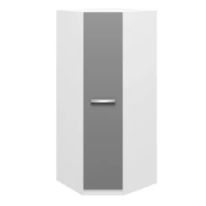 Image of Moritz Corner Wardrobe White