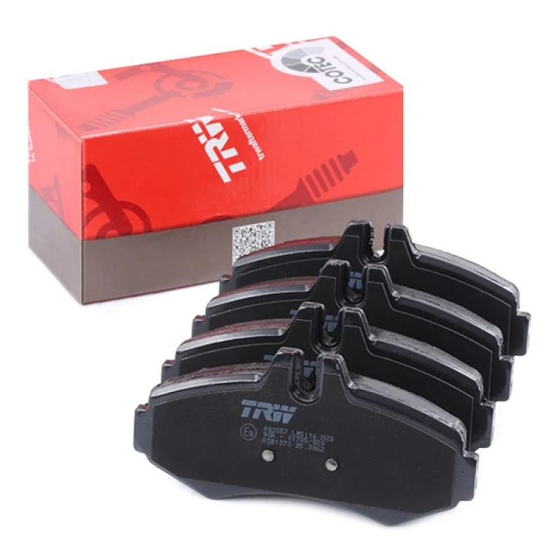 Image of TRW GDB1373 Brake pad set prepared for wear warning indicator Brake Pad Set,disc brake (402)