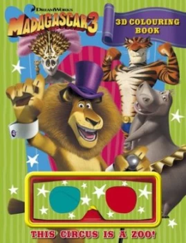 Image of Madagascar 3 3D Colouring Book Paperback