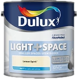 Image of Dulux Light & Space Cotton Breeze Matt Emulsion Paint 2.5L